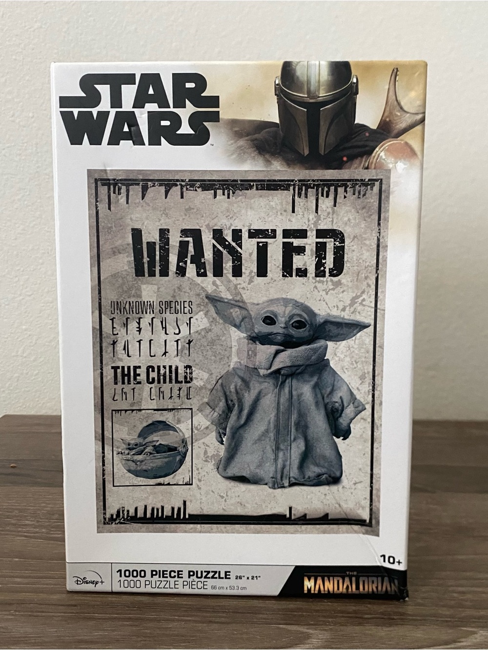 Disney Parks Walt World WANTED Grogu Child‎ Puzzle Mandalorian 1,000 Piece